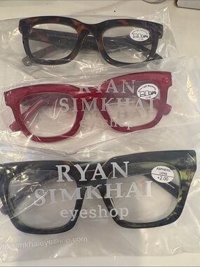 Ryan Simkhai Women’s Fashion Readers- 2.0 3 pairs